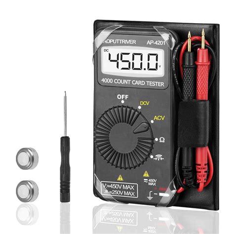 Mini Digital Multimeter AP-4201 Auto-Ranging with AC/DC Voltage,Current ...