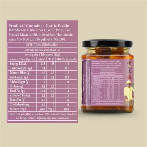 Organic LAHSUN ACHARI TWIST (Garlic Pickle) – Kemfree Retail