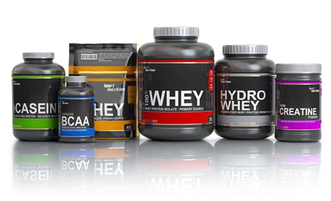 Sports nutrition (supplements) for bodybuilding. Whey protein casein ...