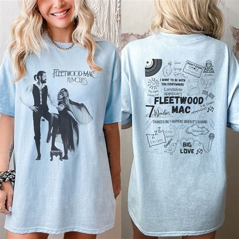 Vintage 2 Sides Fleetwood Mac Shirt, Sisters Of The Moon Shirt ...