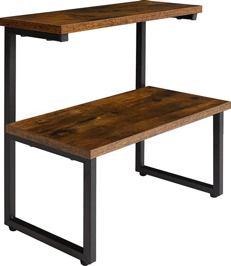 INDIAN DECOR® 65104 Standing Spice Rack 2-Tier, Countertop Organizer ...