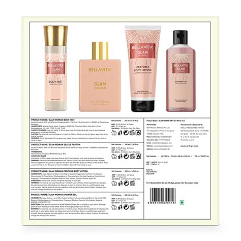 Glam Woman Premium Gift Set | Luxury Bath and Body Gift Set for Women I ...