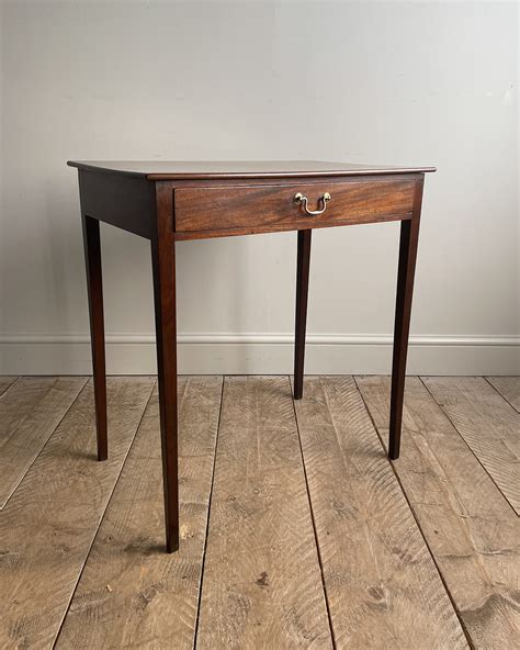 Antique side table, Georgian side table, mahogany side table, small ...