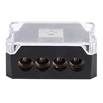 3NH® Ground Distribution Block, 1 Way in 4 Ways Out Power Distribution ...