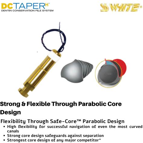 SS White DCTaper™H - Refill Packs - Dentin Conservation Rotary Files ...