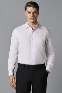 LOUIS PHILIPPE Men Self Design Formal Pink Shirt - Buy LOUIS PHILIPPE ...