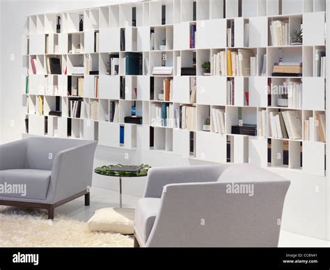 Contemporary Home Library Computer Room 的图像结果