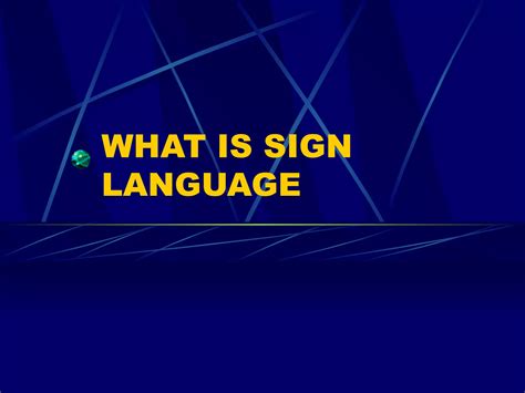 Image result for What Is Sign Language