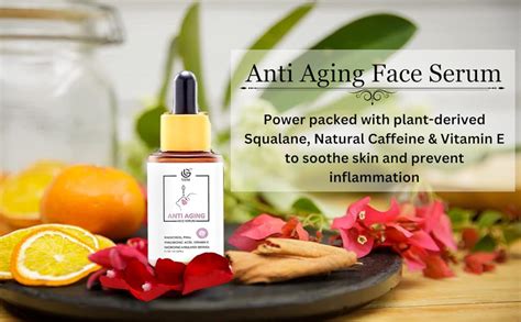 Lijoy Anti Aging Night Face Serum - OIL FREE - Anti Wrinkle, Anti ...