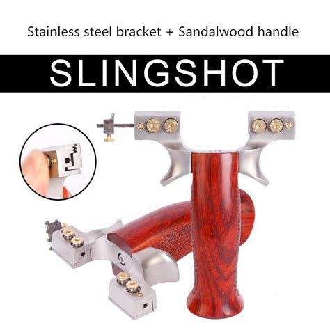 Ejection Slingshot Legend Stainless Steel 304 Ebony Handle Wire Cuttin ...