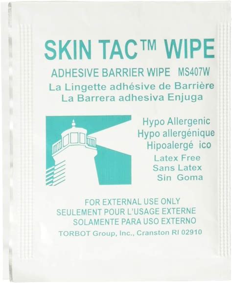 Buy TORBOT Group Skin-Tac-H Adhesive Barrier Wipes, 50Box Online at ...