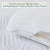 The White Willow Soft Fabric Pillow Case 22”L x 14”W x 4”H Inches ...
