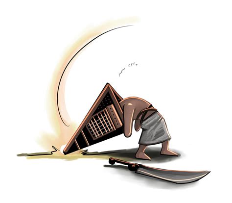chibi pyramid head by faustie on DeviantArt
