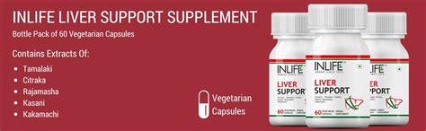 INLIFE Liver Support Supplement with Ayurvedic Herbs | Tamalaki ...