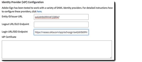Enable single sign-on with SAML