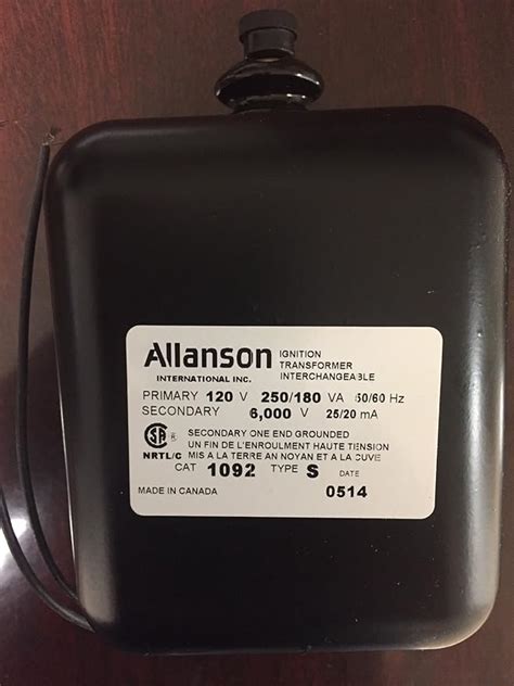 Allanson Ignition Transformer 1092-S : Amazon.in: Electronics