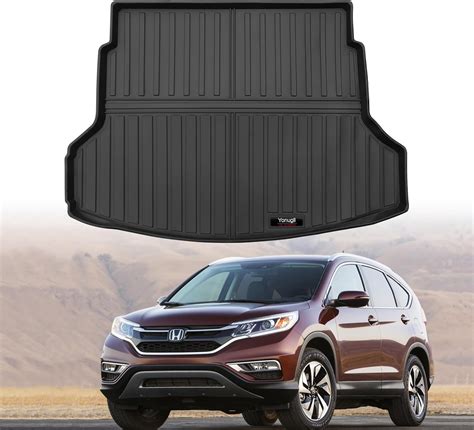 Custom for 2007-2016 Honda CRV Cargo Mats Trunk Liner All Weather TPE ...