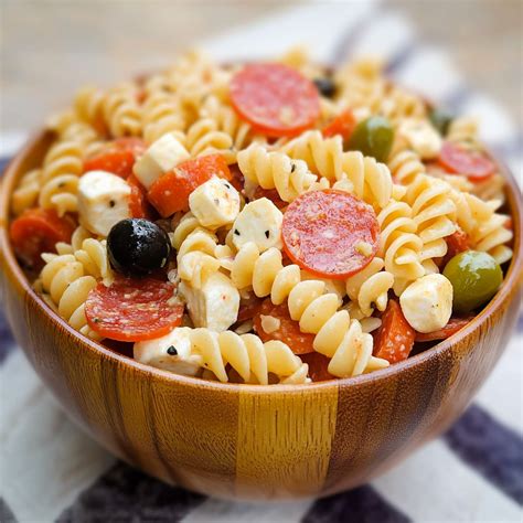 Pepperoni Pasta Salad Recipe - Clara quick dinners