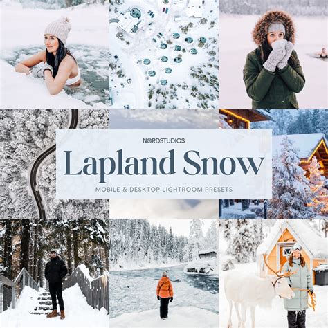 'Lapland Snow' Lightroom Presets Pack | Mobile & Desktop – Nord Studios