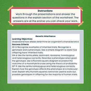 Image result for Genetic Inheritance Free Science Lessons