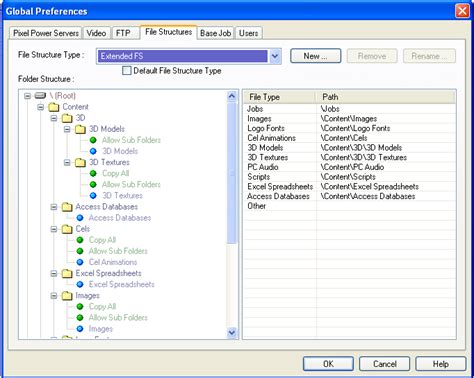 File Structure Template Excel 的图像结果