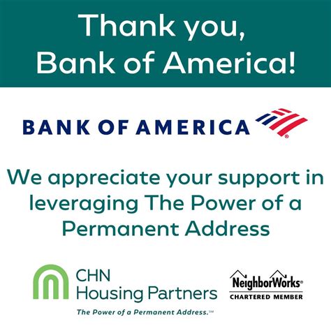 CHN Housing Partners on LinkedIn: Thank you to Bank of America for a ...