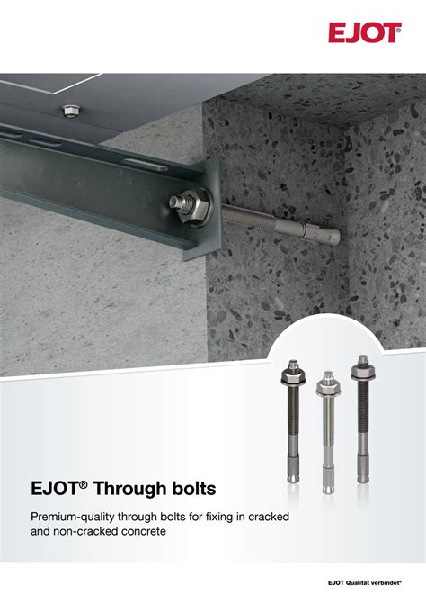 How Does a through Bolt Work 的图像结果