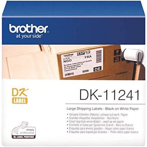 Brother DK-11209 - Small Address Label 29mm x 62mm : Amazon.in: Office ...