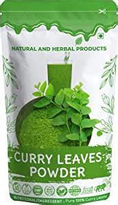 Curry Leaves Powder for Eating / Drinking / Edible / Evens Skin Tone ...