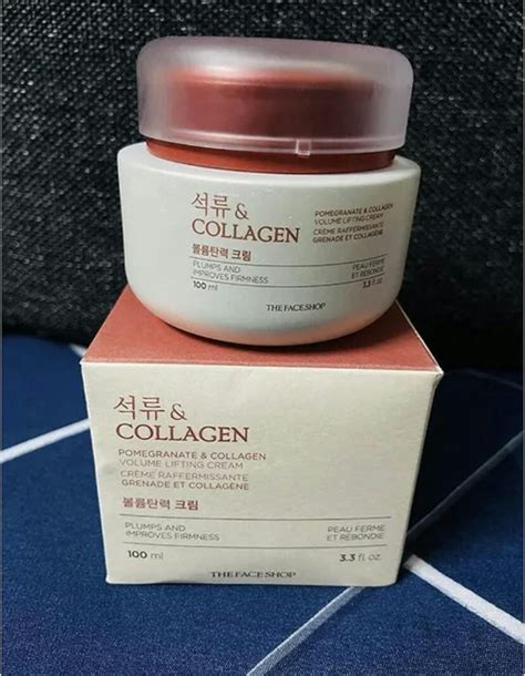 Pomegranate and Collagen Volume Lifting Cream – The Face Shop