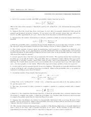 Image result for Continuous Random Variable Worksheet