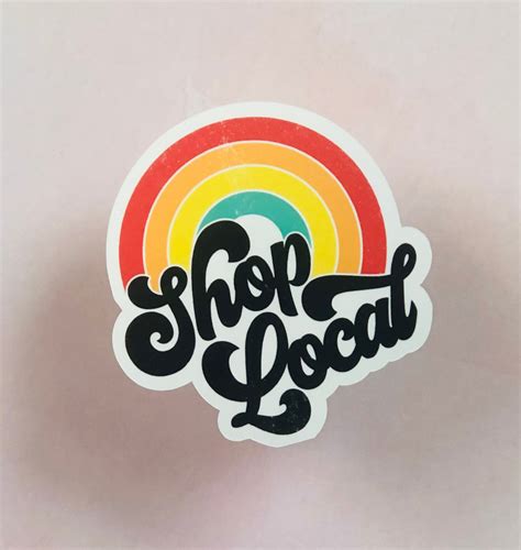Buy Local Sticker 的图像结果