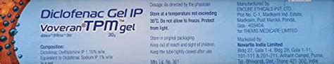 Buy VOVERAN TPM TUBE OF 30GM GEL Online & Get Upto 60% OFF at PharmEasy