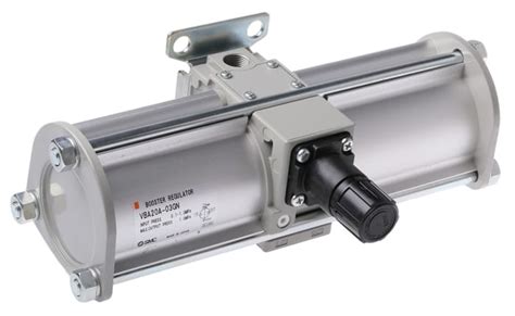 VBA20A-03GN SMC | SMC Rc 3/8 Pneumatic Regulator -, 1MPa max. input ...
