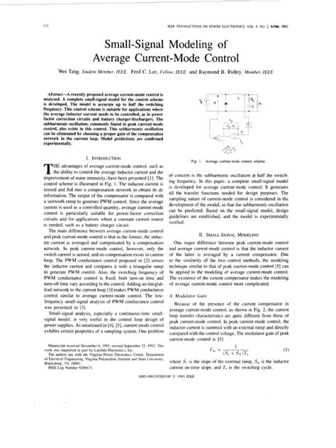 Image result for Average Current Control