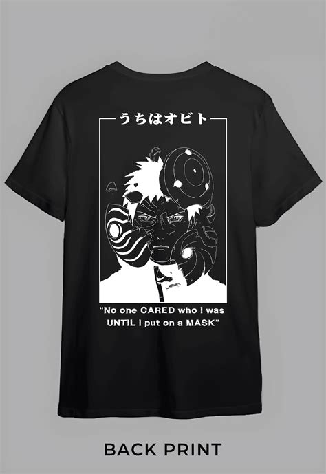Obito Uchiha Regular Fit Tshirt – White Husk
