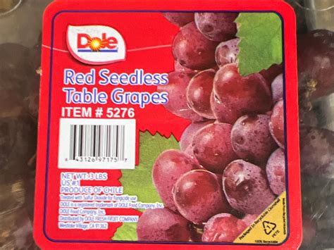 Red Seedless Table Grapes Nutrition Facts - Eat This Much