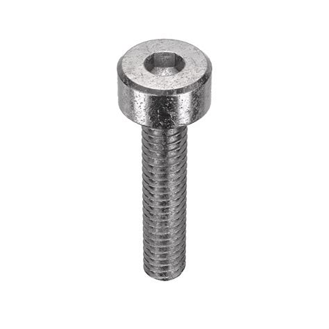 M2.5x0.45 Thread Size, 10 mm Lg, Socket Head Cap Screw - 22TY34|M51050 ...