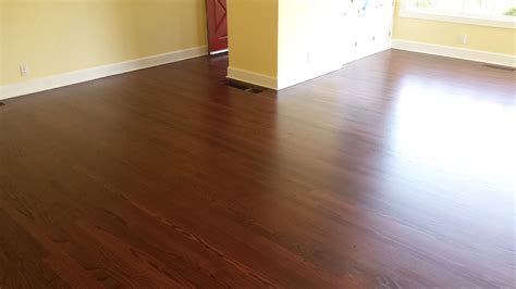 Duraseal royal mahogany,red oak. Modern tech wood floors, portland ...