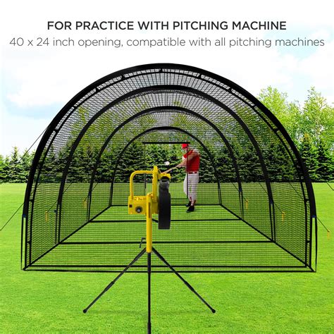 Snapklik.com : ZivPlay Baseball Batting Cage Net Batting Cages For ...
