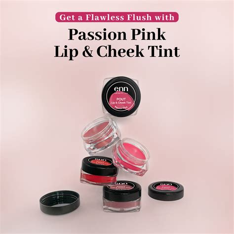 ENN Pout Lip & Cheek Tint - Passion Pink – Enn Beauty