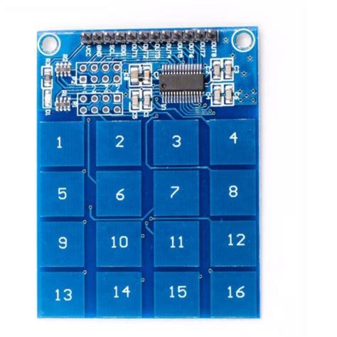 TTP229 16-Way Capacitive Touch Switch Digital keypad Module – Buy ...