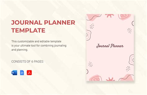 Editable Journal Templates in Word to Download