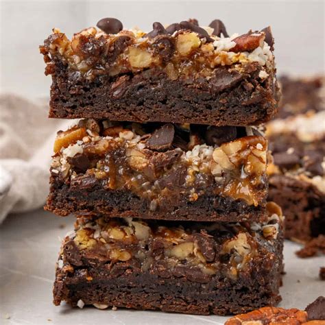 German Chocolate Cake Bars Recipe German Chocolate Cookie Bars