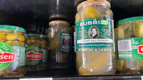 Pickles Food Labels