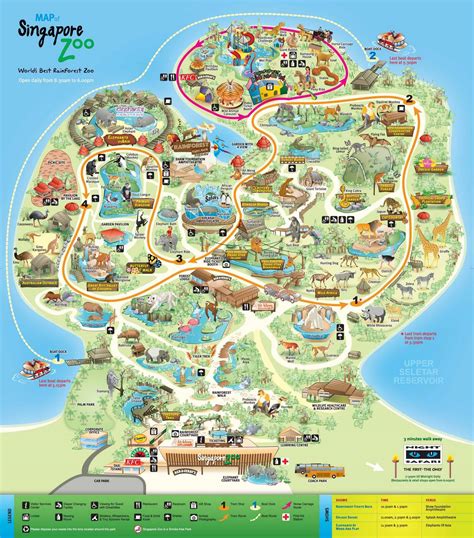 RGRVC_The_Zoo: The Singapore Zoo Map. :)