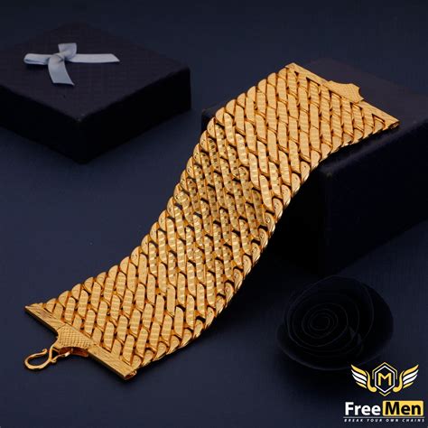 Freemen Five Lines South Indian Design Bracelet for Men FMB211 – Freemen®