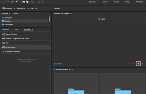 Add tasks to workflows