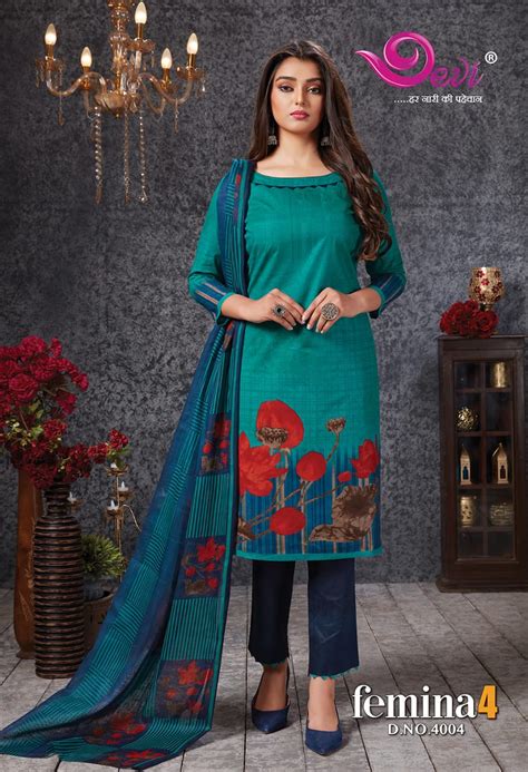 Devi Rashi Vol 10 Cambric Cotton Regular Wear Dress Material Catalog
