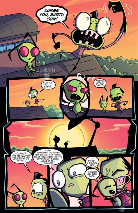 Invader Zim Fan Comics
